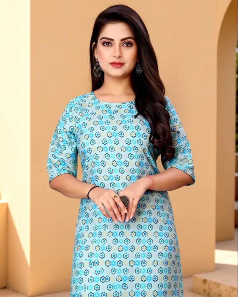Cotton Blend Kurthi